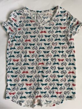 Old Navy Shirt with Glasses Print